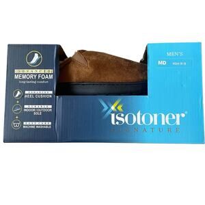 Isotoner‎ Signature Memory Foam Slippers Size 8-9 Medium NWT